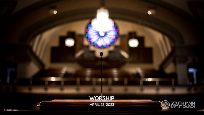 Sermon Audio ? April 23, 2023