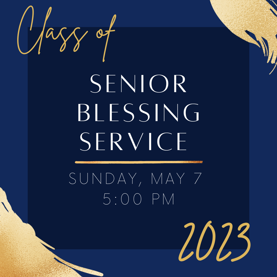 Senior Recognition and Service of Blessing