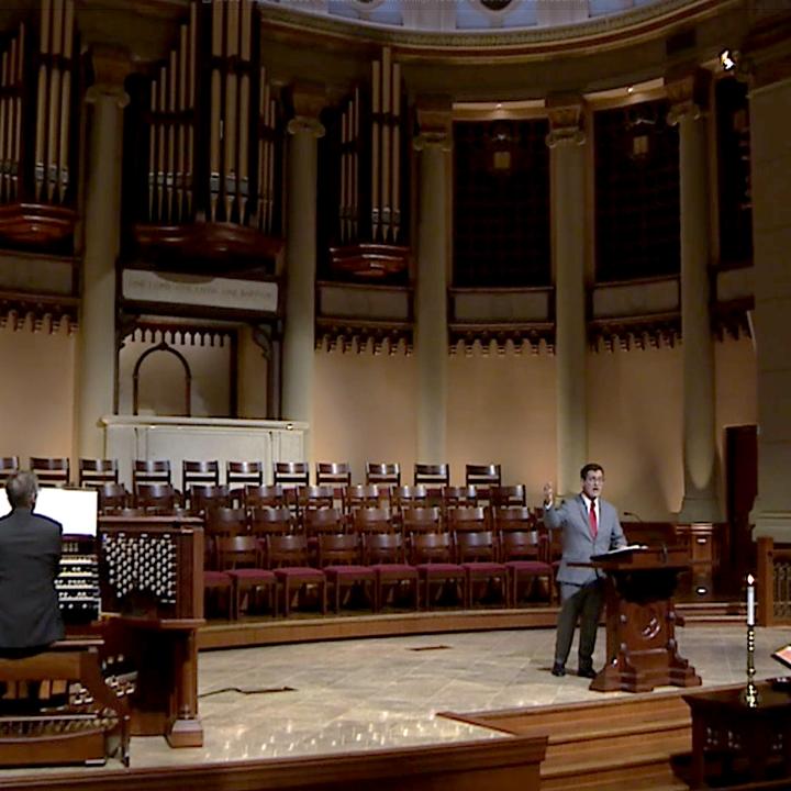 adam cogliano leading hymns