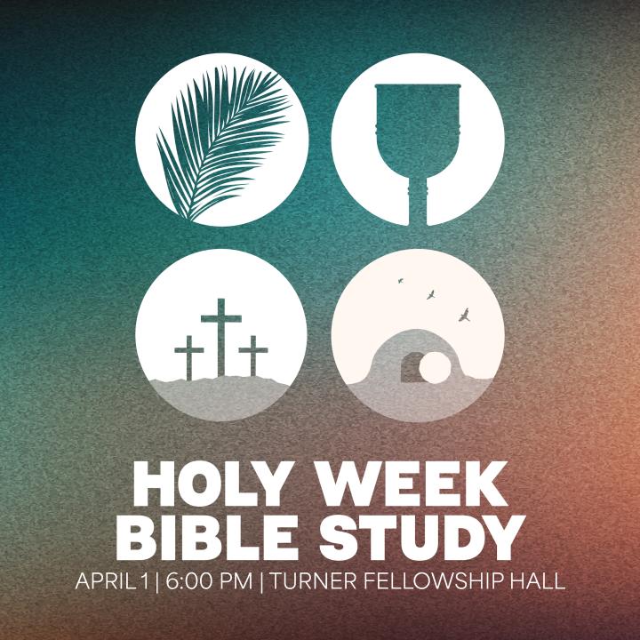 graphics of the events of Holy Week