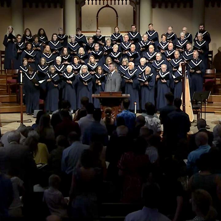 congregation singing in worship
