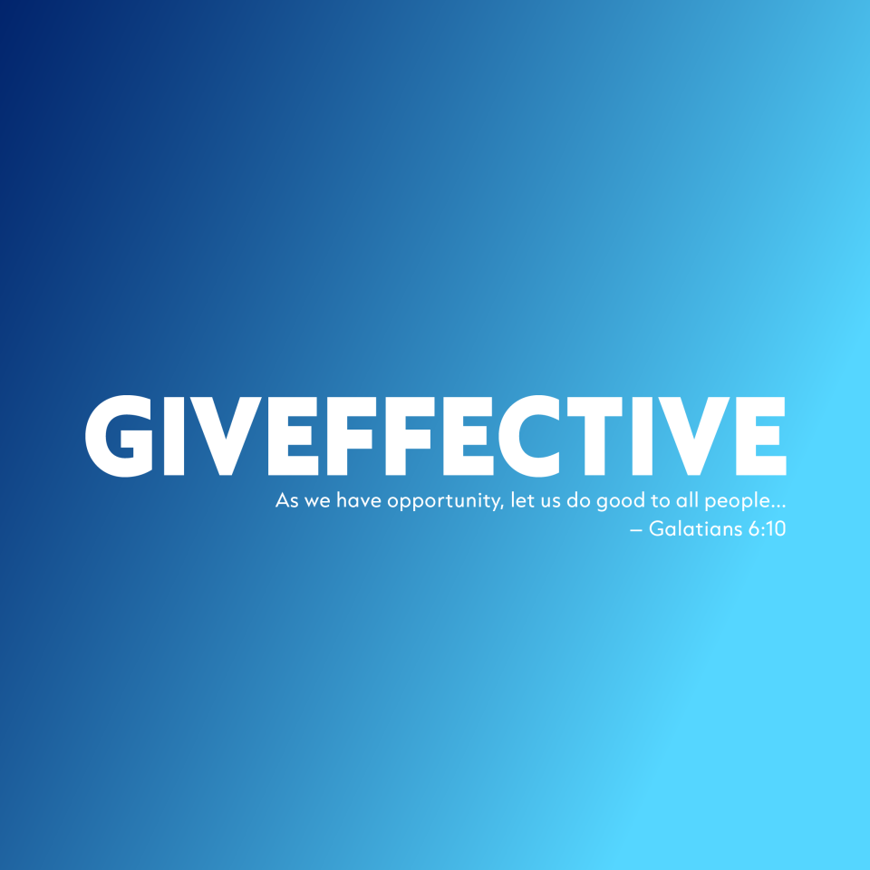 Giveffective financial stewardship campaign graphic