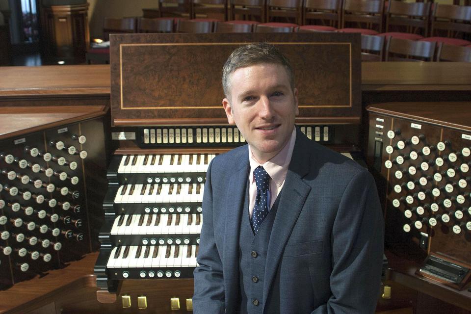 Dr. Yuri McCoy, South Main Baptist Church organist